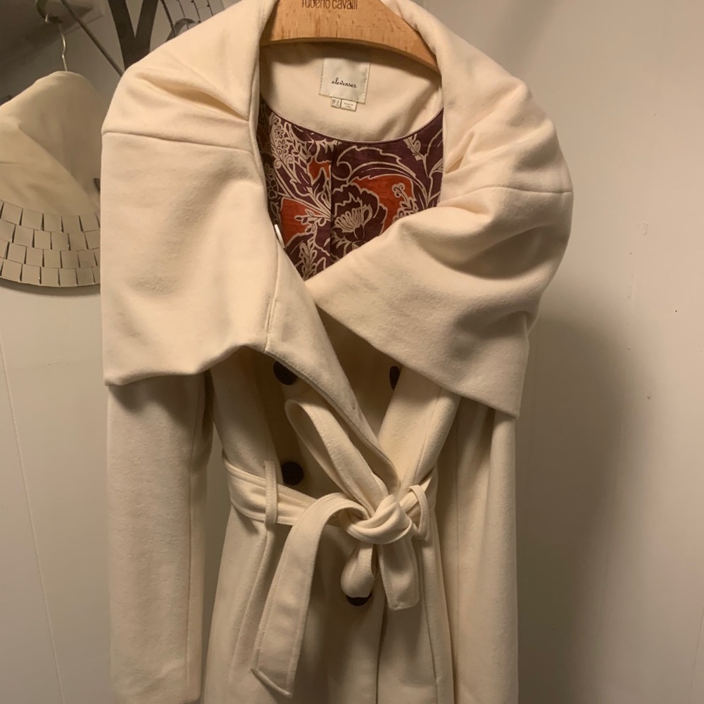 Elevenses Winter White Coat